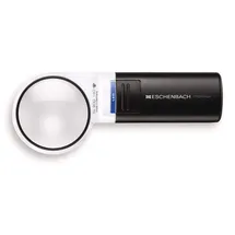 Eschenbach Optik Lupe Handlupe mit LED-Beleuchtung mobiluxLED Vergrößerung: 4x Linsengröße: (Ø) 60mm