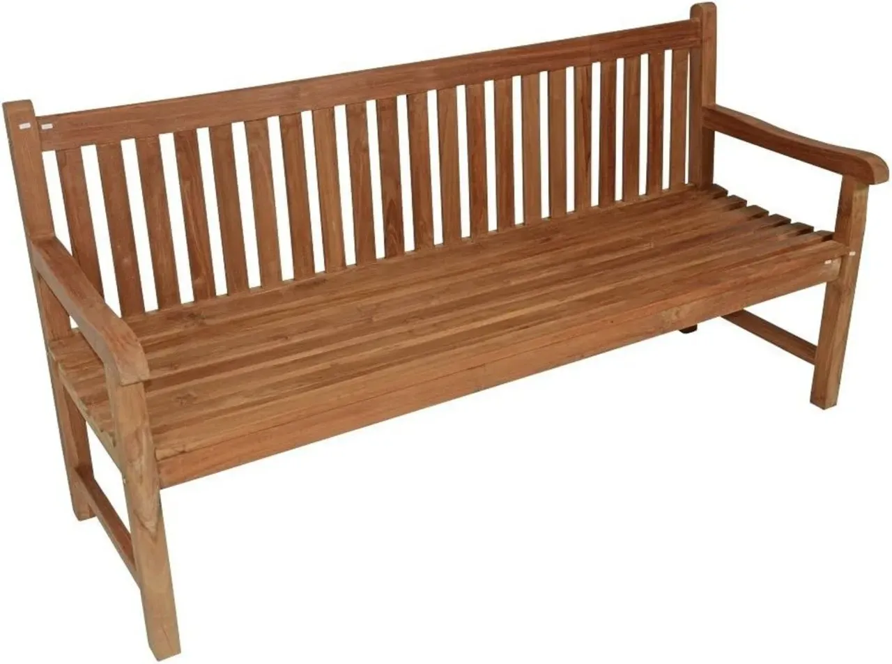 Lesli Living 4 Sitzer Gartenbank Holzbank Teakholz Parkbank 180cm