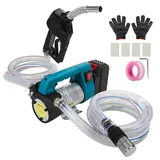 Dieselpumpe Akku 45L/Min, Kabellose Elektrische Dieselpumpe für Makita 18V