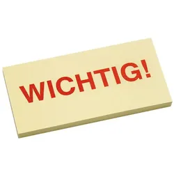 inFO WICHTIG! Haftmarker 3,5 x 7,0 cm