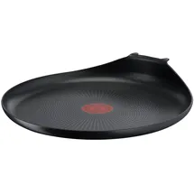 Tefal Ingenio L1461004 Crêpe-Pfanne, 27 cm, Induktion, Antihaftbeschichtung, stapelbar, spülmaschinengeeignet, Easy Plus L1461004, Schwarz