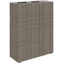 vidaXL Hoher Pflanzer 55 x 22 x 70 cm Grau