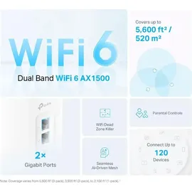 TP-Link Deco X10 AX1500 Mesh-Router 1 St.