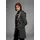 POLARINO Strickfleecejacke Grau 38
