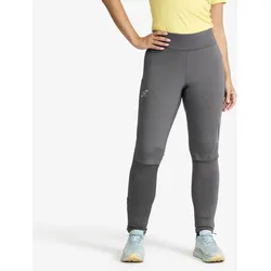 Pace Wind Tights Damen Magnet, Größe:S - Outdoor Tights - Grau