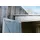 Globel Lean-To 58 1,55 x 2,42 m silber metallic