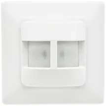 ChiliTec Unterputz PIR-Bewegungsmelder 180° LED geeignet, 2-Draht Technik, weiß