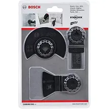 Bosch 3-teiliges Fliesen-Basis-Set Sägeblatt