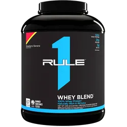 Rule1 Whey Blend (2240 g, Erdbeere Banane)