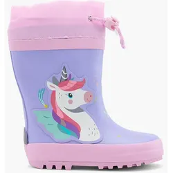 Gummistiefel - Damen - lila