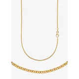 FIRETTI Collierkettchen Schmuck Geschenk Gold 333 oder 585 Ankerkette rund Gelbgold