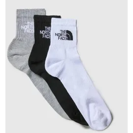 The North Face Multi Sport Cush Quarter Sock 3P black assorted (3OW) L