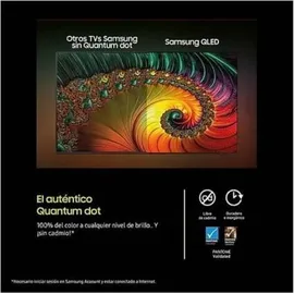 Samsung TV 43 Zoll QLED Q8F 4K Smart TV mit AI-Vision, 100% Farbvolumen mit Quantum Dot, authentischem Quantum Dot und Motion Xcelerator [Länderversion Spanisch]