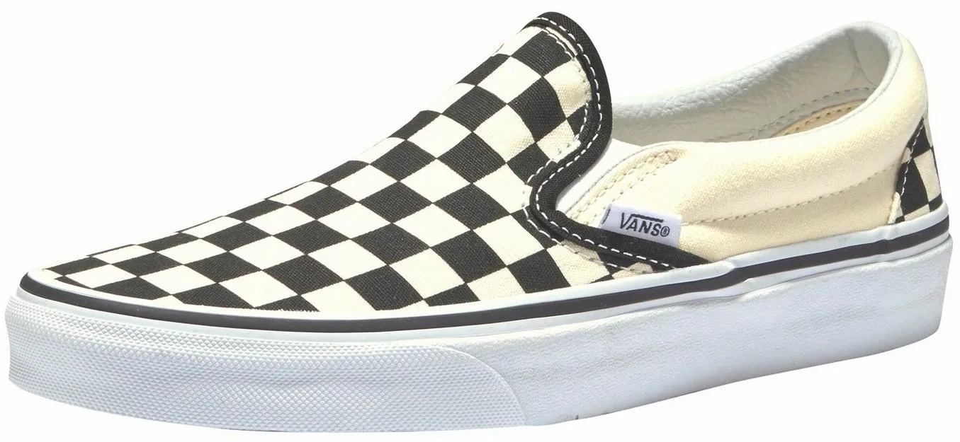 VANS Classic Slip-On black and white checkerboard/white 46 ab 44,99 €! |  billiger.de