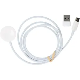 AccuCell Ladekabel passend für Apple Watch Ultra 49mm, Apple Watch Serie 8, SE, 7, 6, 5, 4, 3, 2, USB-C