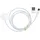 AccuCell Ladekabel passend für Apple Watch Ultra 49mm, Apple Watch Serie 8, SE, 7, 6, 5, 4, 3, 2, USB-C