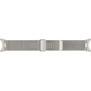 Samsung Milanese Strap (40 mm, Edelstahl), Uhrenarmband, Silber