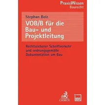 C.H. Beck Verlag VOB/B für die Bau- und Projektleitung