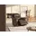 vente-unique Relaxsessel Evasion Leder 95 x 100 x 96 cm Braun mit Relax-Funktion