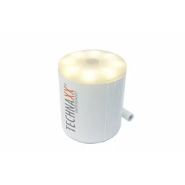 Technaxx Mini-Akku-Luftpumpe TX-261 mit LED-Licht-Funktion Weiß