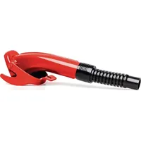 VALPRO Ausgießstutzen f.Benzin/Diesel o.Fehlbetankungssperre L.280mm B.68mm rot