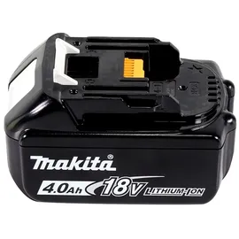 Makita DCL 181 FZ W Akku Staubsauger 18 V Weiß + 1x Akku 4,0 Ah - ohne Ladegerät