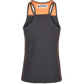Gorilla Wear Wallace Tanktop - Grau/Orange | XL