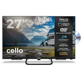 cello CTRAV-27TZF 27" Full HD LED Smart TV mit DVD-Player