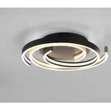 Trio Caya 1 LED Deckenleuchte 50 x 50 cm Messing