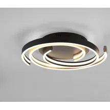 Trio Caya 1 LED Deckenleuchte 50 x 50 cm Messing