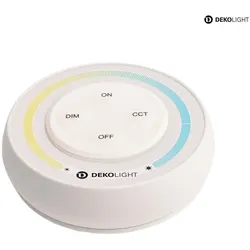 Deko-Light Fernbedienung RF-SMART, 1 Zone, Single/CCT, IP20, RF, 3V, weiß D-843508