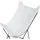 Beliani Sessel NYBRO Samtstoff 70 x 99 x 85 cm Weiß/Schwarz retro