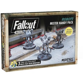 Modiphius Entertainment Fallout Wasteland Warfare Robots Mister Handy Pack