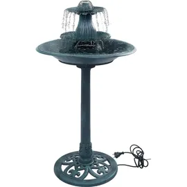 vidaXL Springbrunnen Vogelbad Grün 50×91 cm
