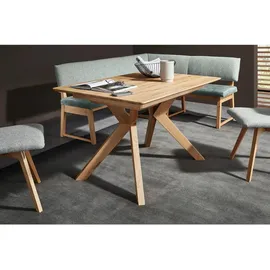 Musterring Esstisch, Schwarz, Holz, Eiche, massiv, rechteckig, eckig, cm, in verschiedenen Größen erhältlich, Holzmöbel, Holztische, Esstische Holz