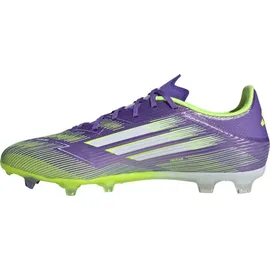 adidas F50 League FG/MG Herren Purple Rush/Cloud White/Lucid Lemon 40 2/3