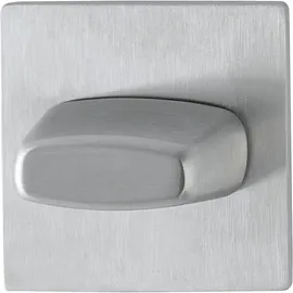 HOPPE Schlüsselrosetten-Paar E848NS VA F69 Schildst.2mm OB quad.HOPPE