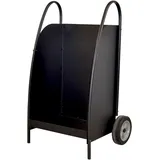 moebel-direkt-online Kaminholzwagen Metall  schwarz