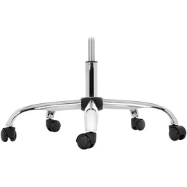 TPFLiving bequemer XXL Bürostuhl Chefsessel XXL belastbar bis 210 kg, braun | Wippfunktion + Fixierfunktion | stabile Castor Rollen - Braun