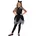 Smiffys Kostüm Mitternachtskatze, Schwarz, mit Kleid, Schwanz und Katzenohren-Stirnband