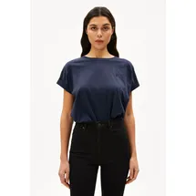 ARMEDANGELS IDAARA T-SHIRT | 100% Bio-Baumwolle - blau (L)