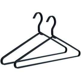 Songmics Kleiderbügelset, Schwarz, Metall, cm, Garderobe, Kleiderbügel