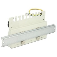 DeLock Desktop patch panel 35mm DIN rail mounting kit