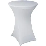 kompatible Ware Stehtischhusse Weiß Ø 85,0 cm