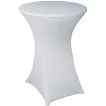 kompatible Ware Stehtischhusse Weiß Ø 85,0 cm