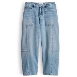 Opus Damen Jeans | Lolah Lively Barrel Jeans aus Dry Indigo® Mid Rise Light Lively Blue, 40 L28 - 40W / 28L