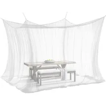 elegancio Moskitonetz XXL 300 x 300 x 250 cm weiß