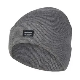 JACK & JONES Beanie Grau