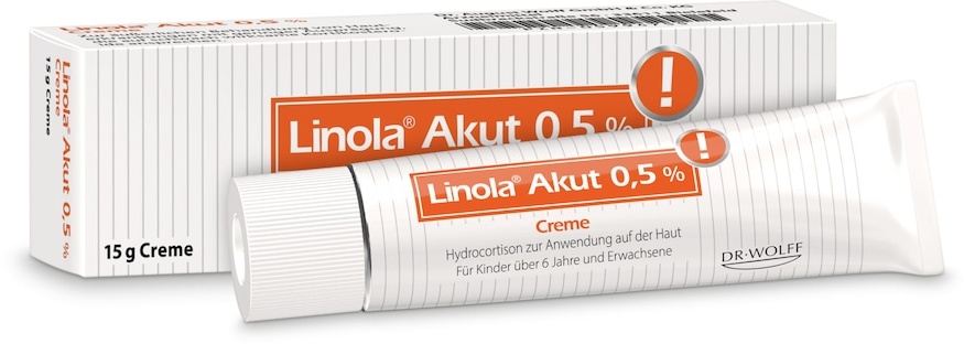 Linola Akut 0,5% Hydrocortison Creme Insektenschutz 015 kg