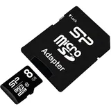 Silicon Power microSDHC 8GB Class 10 + SD-Adapter